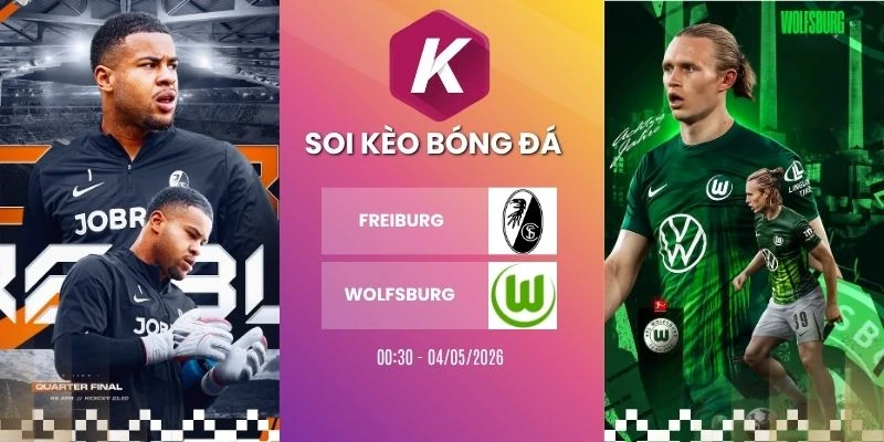 Kèo nhà cái Freiburg vs Wolfsburg - Bundesliga, 04/05/2026