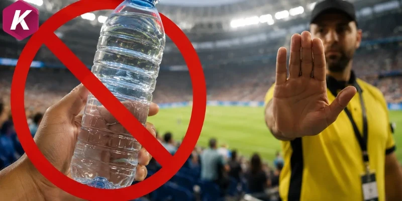 FIFA bất ngờ cấm mang chai nước vào sân tại World Cup 2026