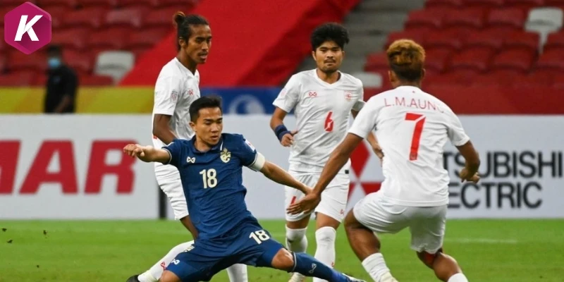 Các cầu thủ có khả năng ra sân từ đầu của Thái Lan và Myanmar